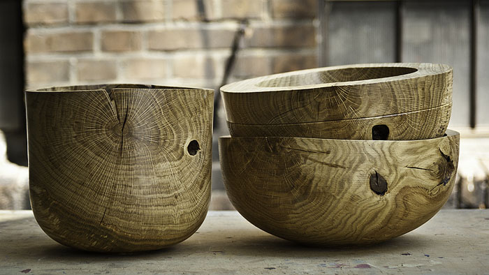 Wooden bowls by Giewont Studio